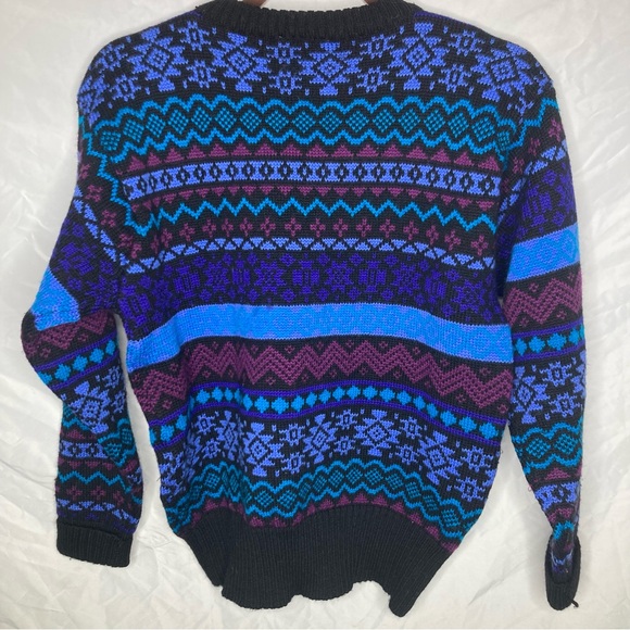 Meister amazing VTG wool Aztec sweater - Picture 4 of 4